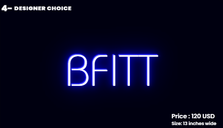 Custom Neon Sign For BFITT