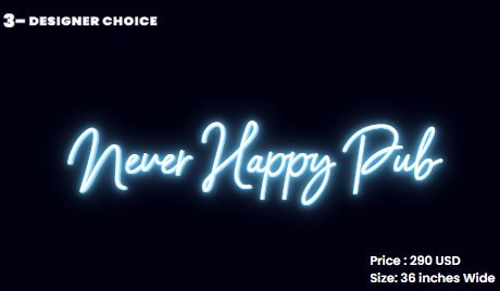 Custom Neon Sign For Niko Texiera