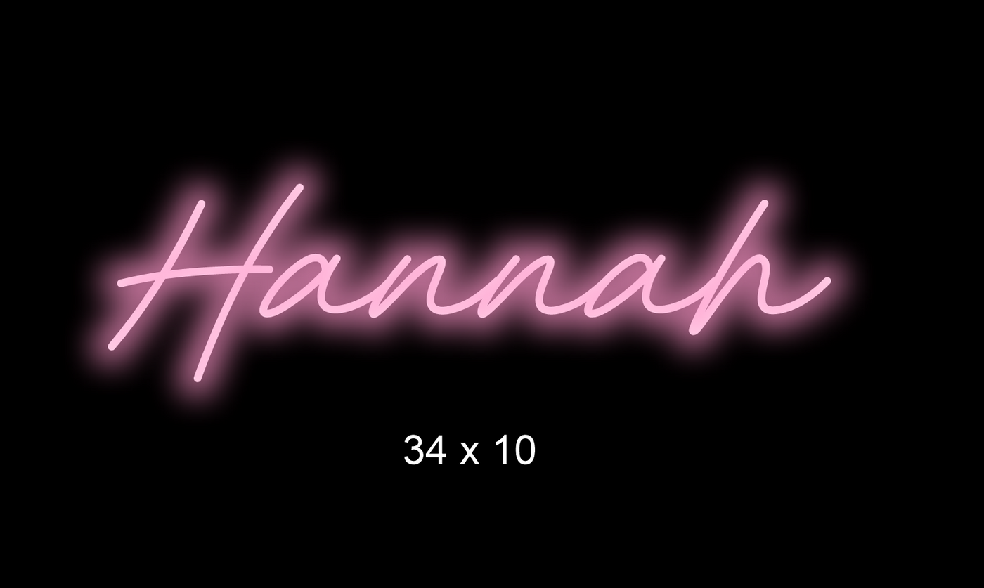 Custom Neon sign for Brianna