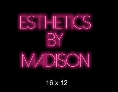 Custom Neon sign for A.P.S.