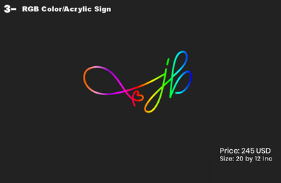 custom sign for Joab Gonzalez
