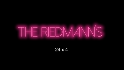 Custom Neon sign for Carl Riedmann