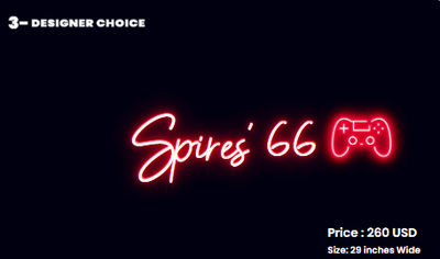 Custom Neon Sign For Jason Spires