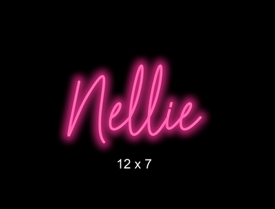 Custom Neon sign for Shanel Wilkerson