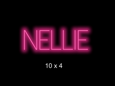 Custom Neon sign for Shanel Wilkerson
