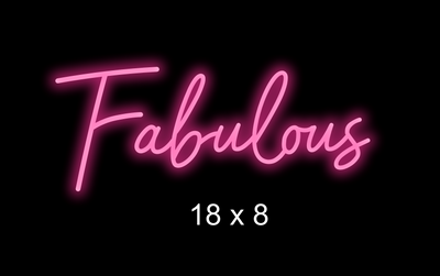 Custom Neon sign for F. Monday