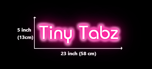 Custom neon for Toney Montana