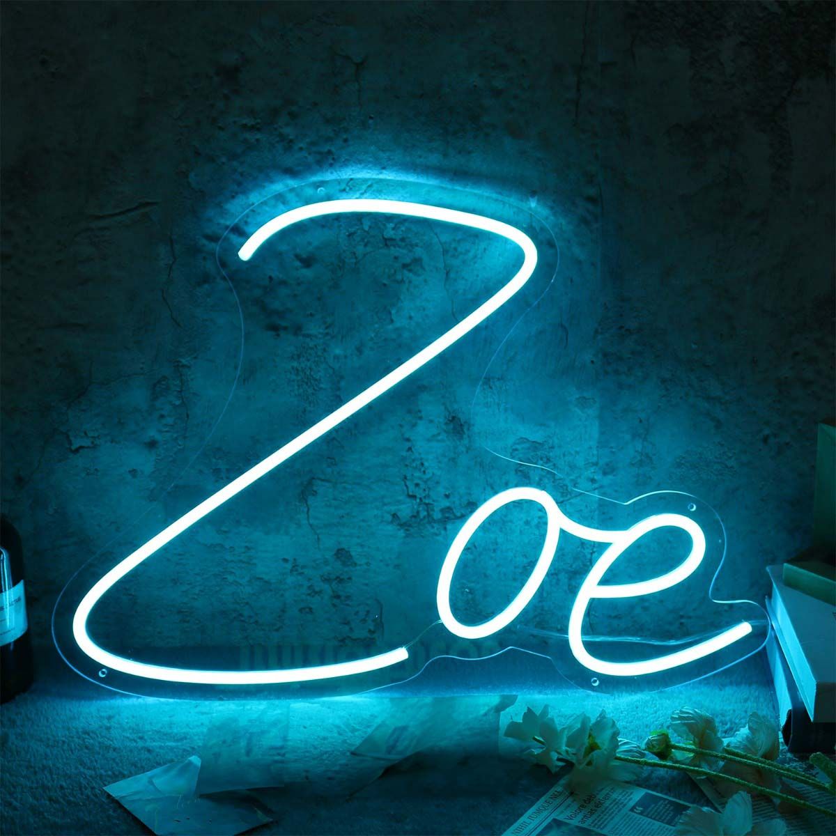 Zoe Name Neon sign by Neon.Outshine