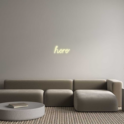 Custom Neon: here