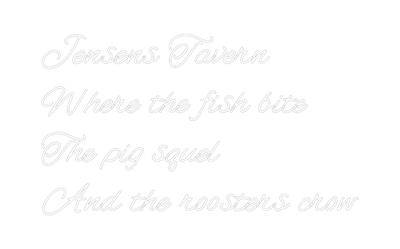 Custom Neon: Jensens Taver...