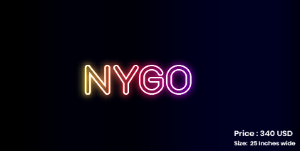 custom signs for NYGO