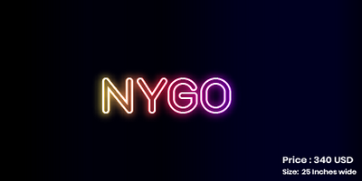 custom signs for NYGO