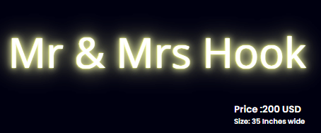 custom signs for Raeshel D.