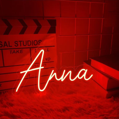Anna Name Neon sign