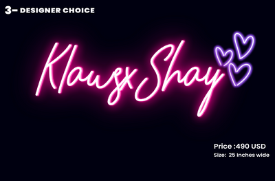 custom sign for Shayla Seang.