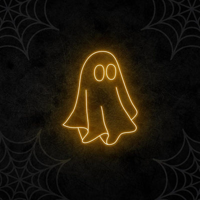 Ghost Neon Sign for Halloween