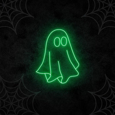 Ghost Neon Sign for Halloween