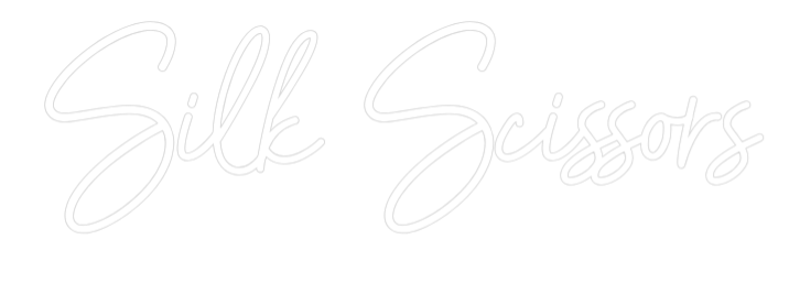 Custom Neon: Silk Scissors