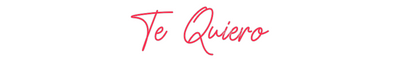 Custom Neon: Te Quiero