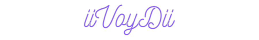 Custom Neon: iiVoyDii