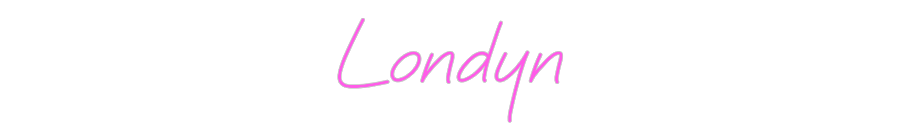 Custom Neon: Londyn