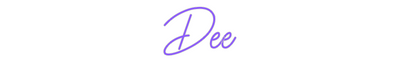 Custom Neon: Dee