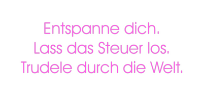 Custom Neon: Entspanne dic...