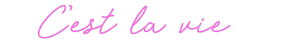 Custom Neon: C’est la vie