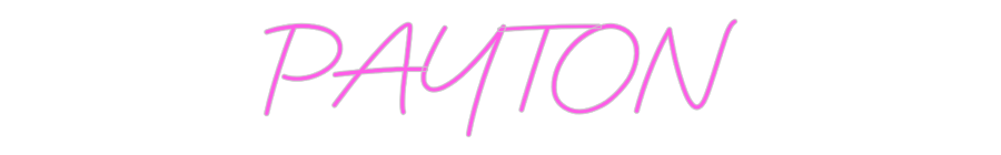 Custom Neon: PAYTON