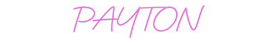 Custom Neon: PAYTON