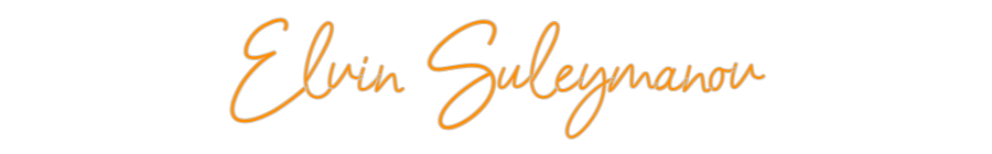 Custom Neon: Elvin Suleyma...