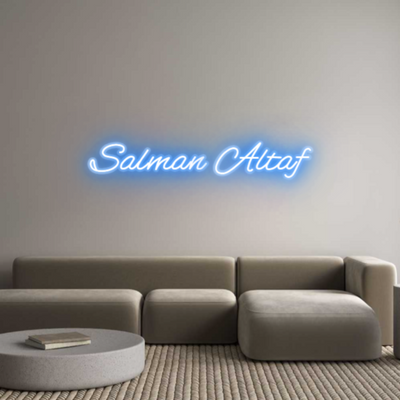 Custom Neon: Salman Altaf