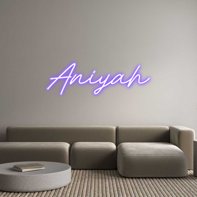 Custom Neon: Aniyah