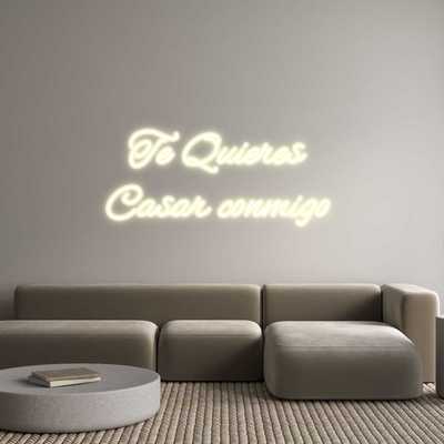 Custom Neon: Te Quieres 
...