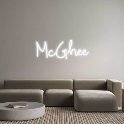 Custom Neon: McGhee