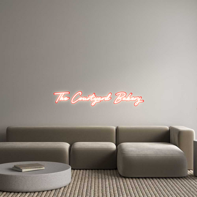 Custom Neon: The Courtyard...