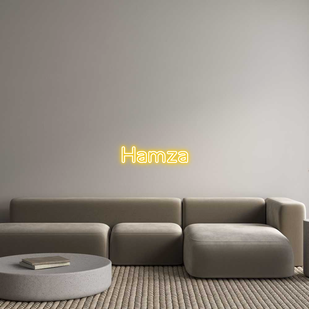 Custom Neon: Hamza