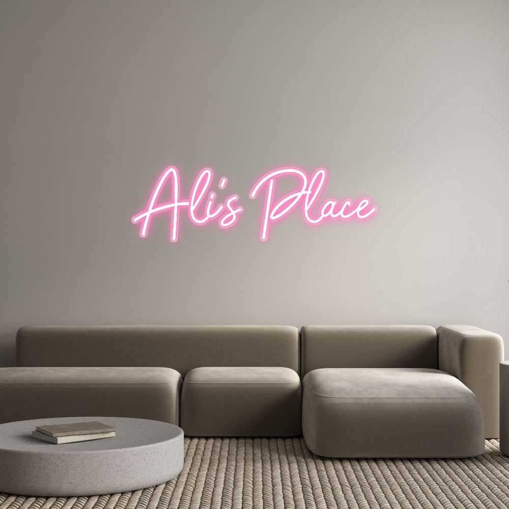 Custom Neon: Ali’s Place