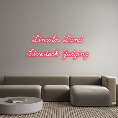 Custom Neon: Lincoln Land ...