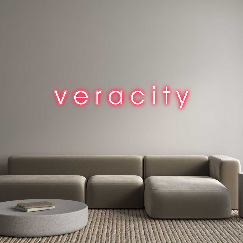 Custom Neon: v e r a c i t y