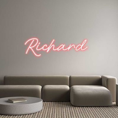 Custom Neon: Richard