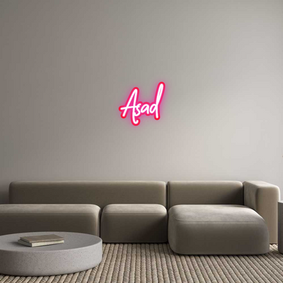 Custom Neon: Asad