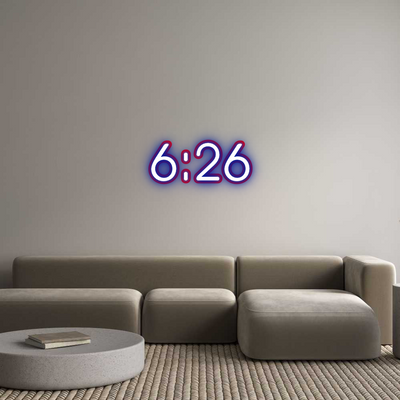 Custom Neon: 6:26