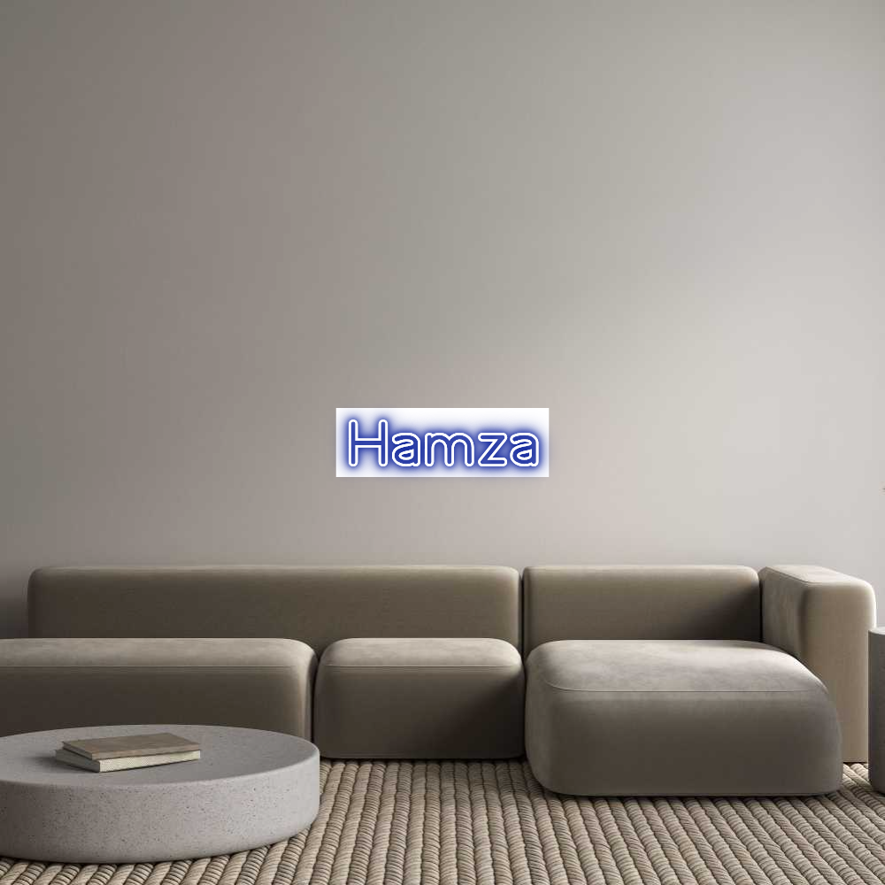 Custom Neon: Hamza