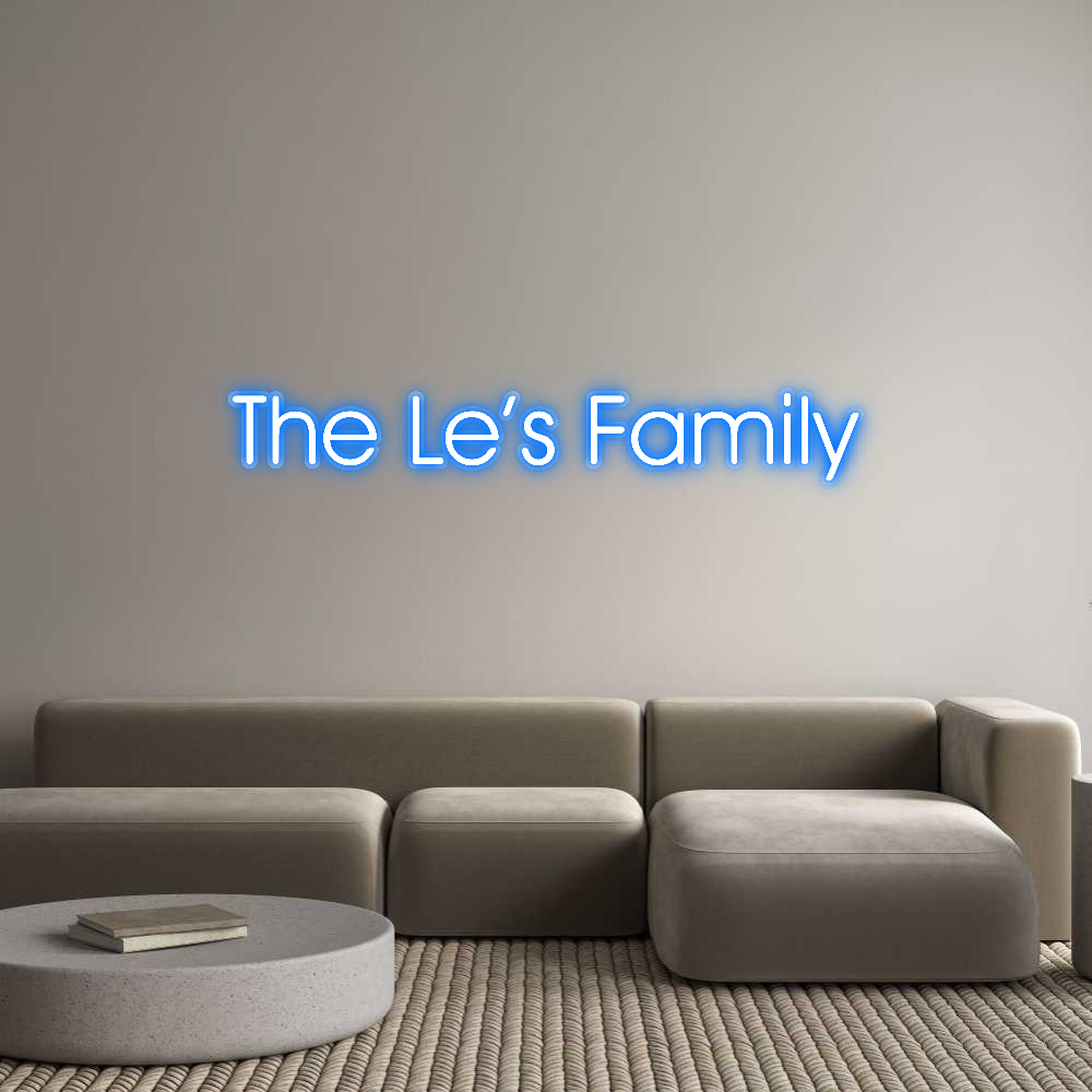 Custom Neon: The Le’s Family