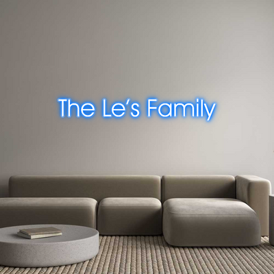 Custom Neon: The Le’s Family