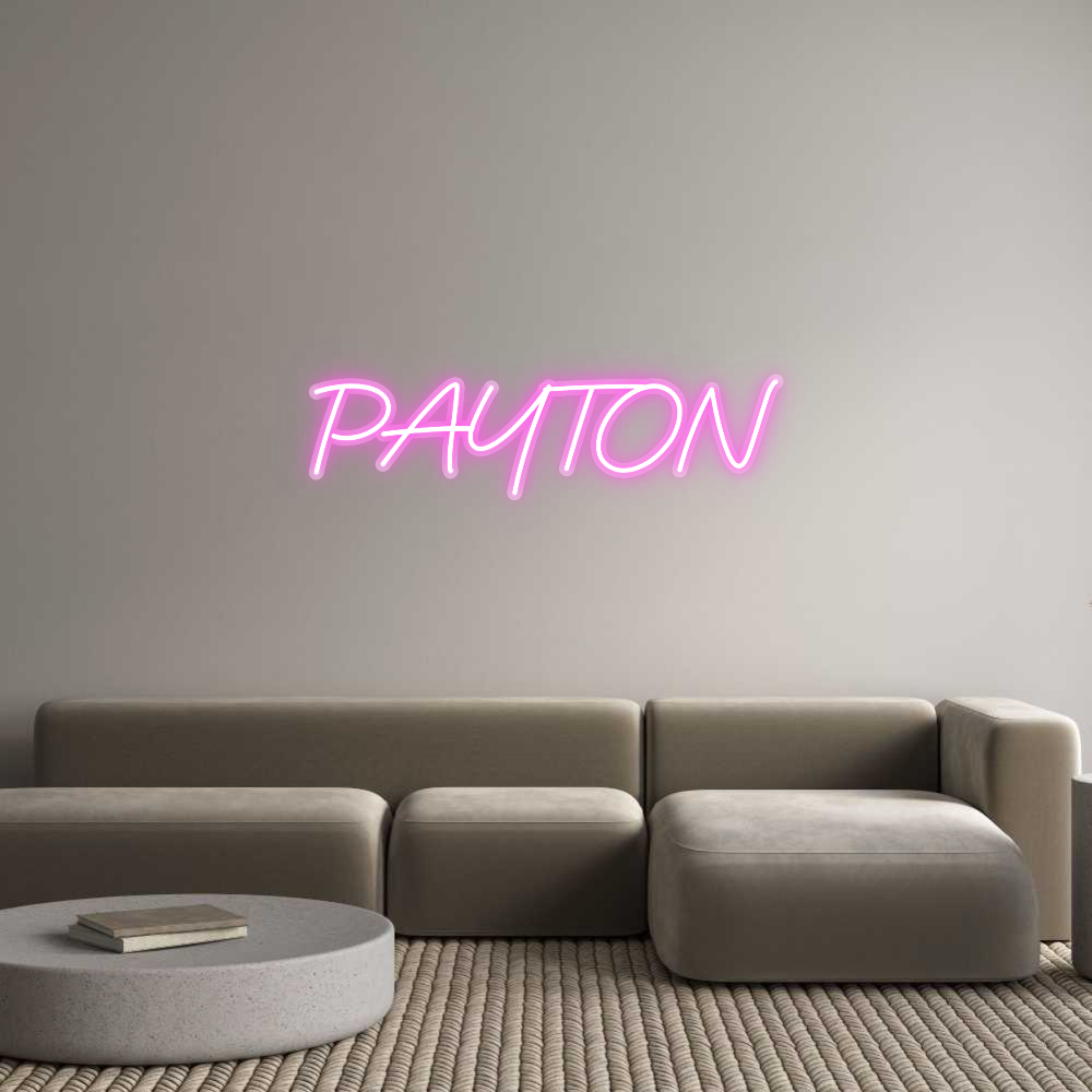 Custom Neon: PAYTON