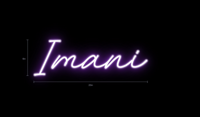 custom sign for Fatima Hamilton