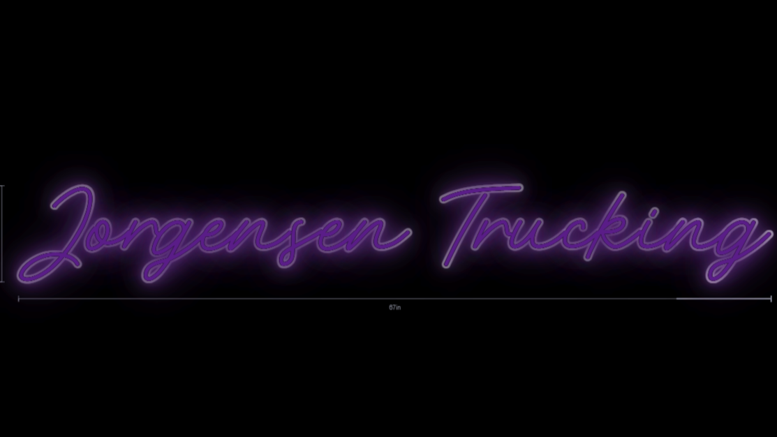 Custom sign for Kristin Jorgensen