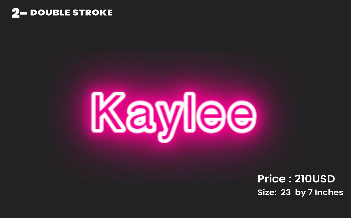 custom sign for Kaylee Deel
